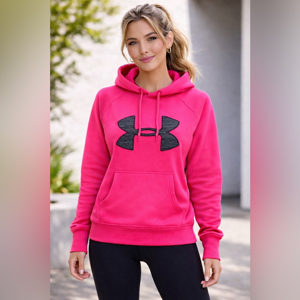 Under Armour Pink Hoodie | Size Large